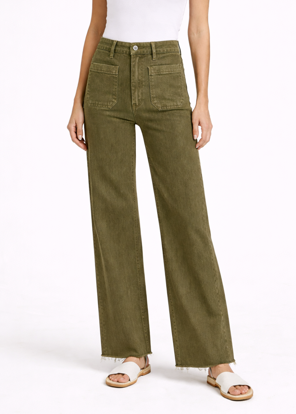 The Anchor Pant - Sagebrush - FRAME Canada - Danali - 2011238-SAGB