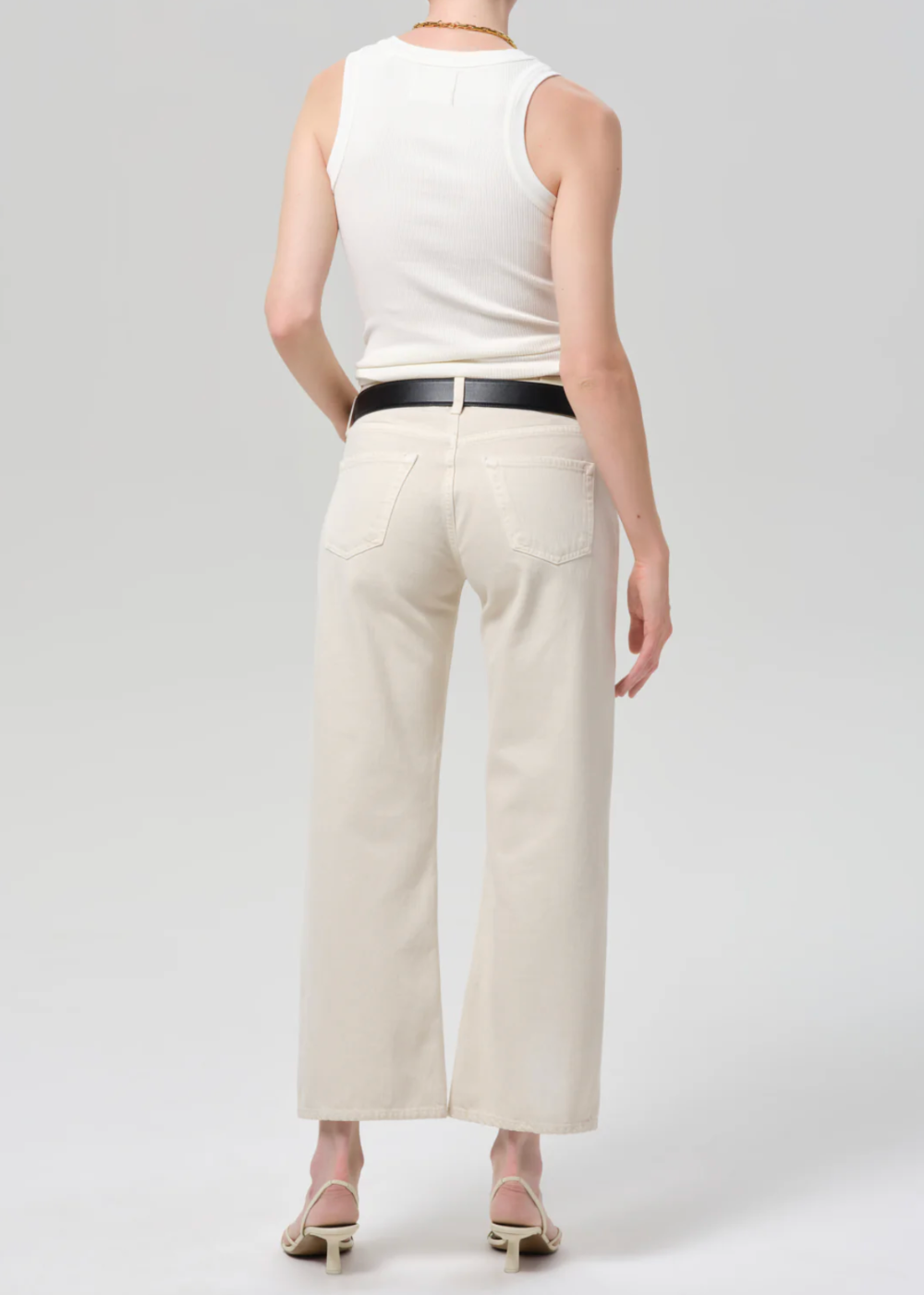 Faye Vintage Straight Twill Pant - Almond - Citizens of Humanity Canada - Danali - 2281-1248_ALMND