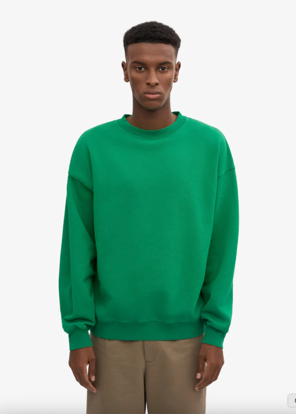 Organic Oversized Crewneck Sweatshirt