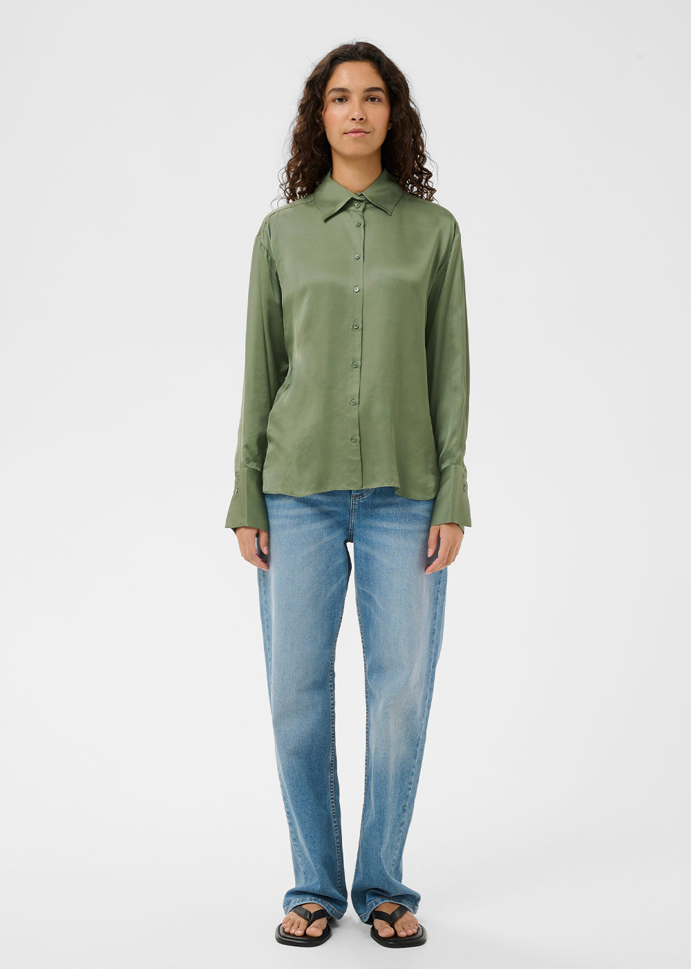 Pauline Shirt - Mulled Basil - InWear Canada - Danali - 30105681
