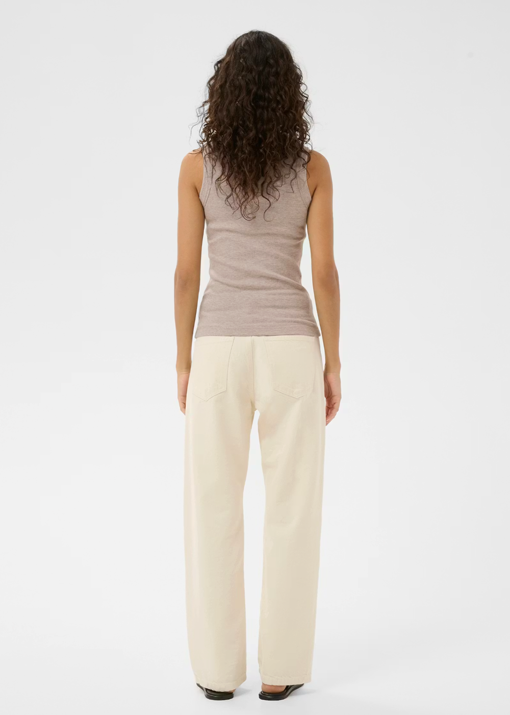 Dagna Melange Tank - Chateau Gray - InWear Canada - Danali - 30106863