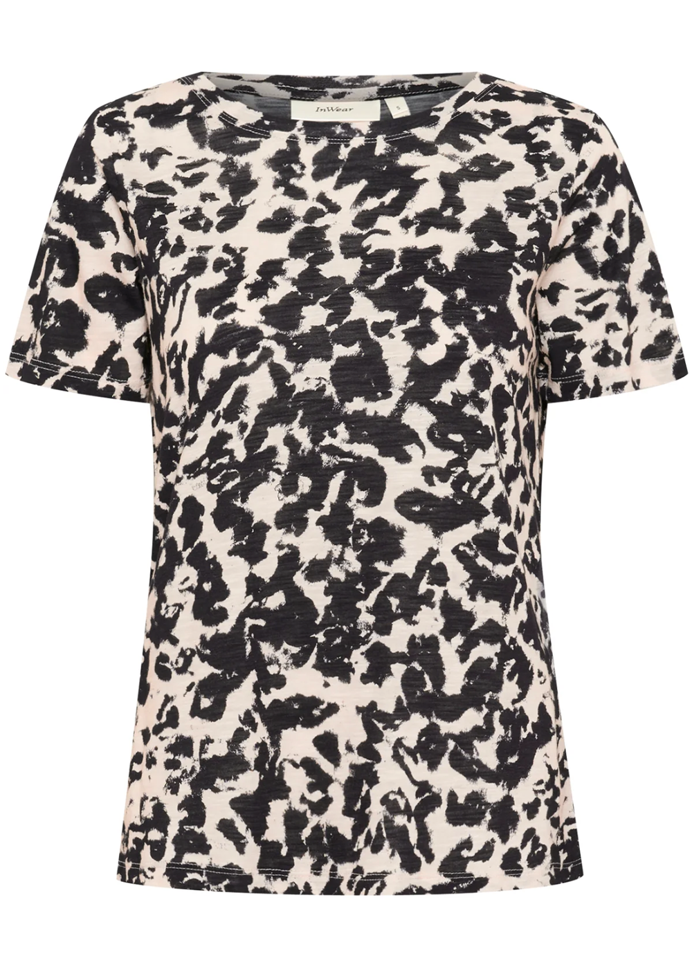 Alma Print T-Shirt - Black Wave - InWear Canada - Danali - 30108258