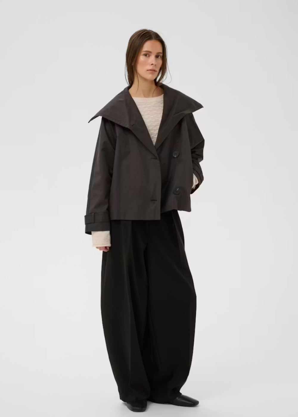 Mazie Perry Short Coat - Black - InWear Canada - Danali - 30109945