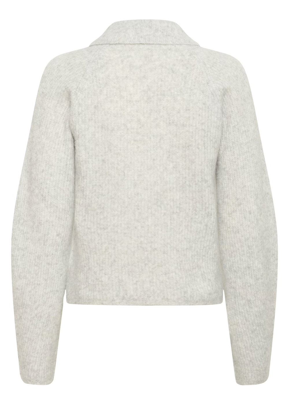Niasi Polo Sweater - New Light Grey - InWear Canada - Danali - 30112170