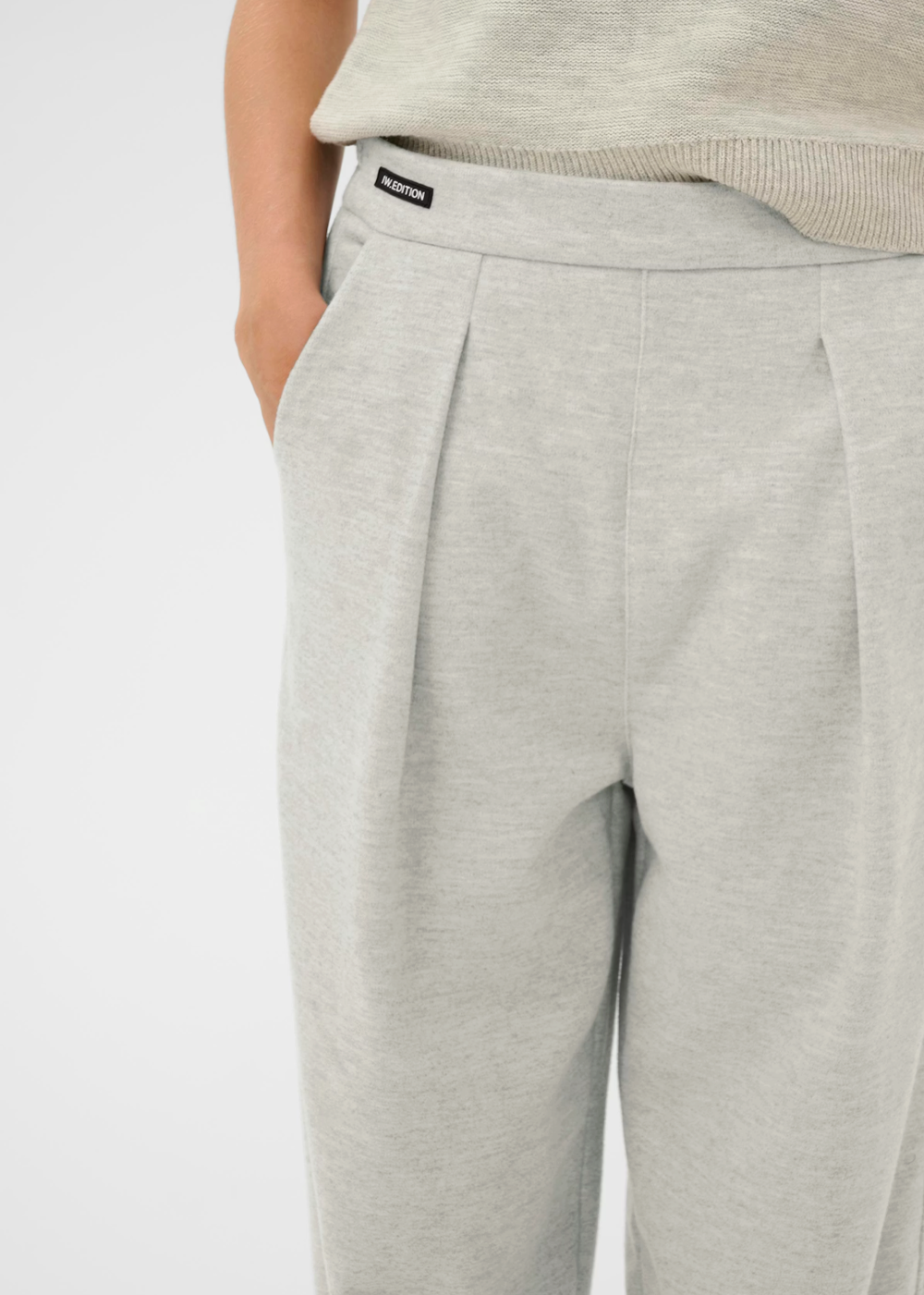 Twiggy Pant - Light Grey Melange - InWear Canada - Danali - 3011226