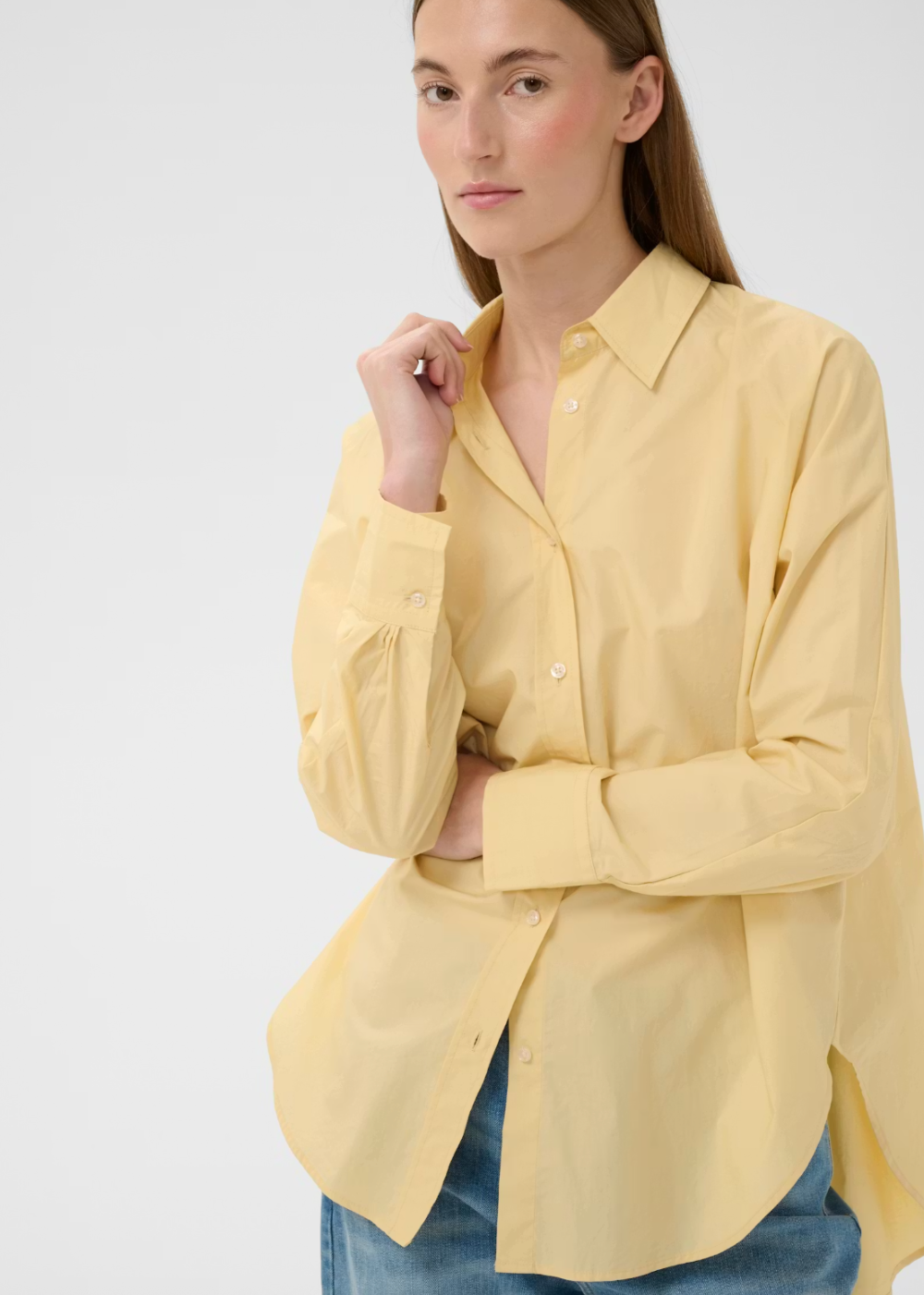 Lelo Loose Shirt - Chamomile - InWear Canada - Danali - 30112345