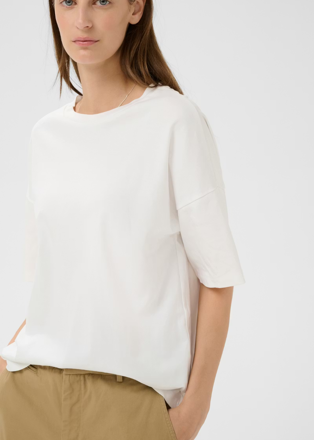 Sophie Boxy T-Shirt - Pure White - InWear Canada - Danali - 30112445