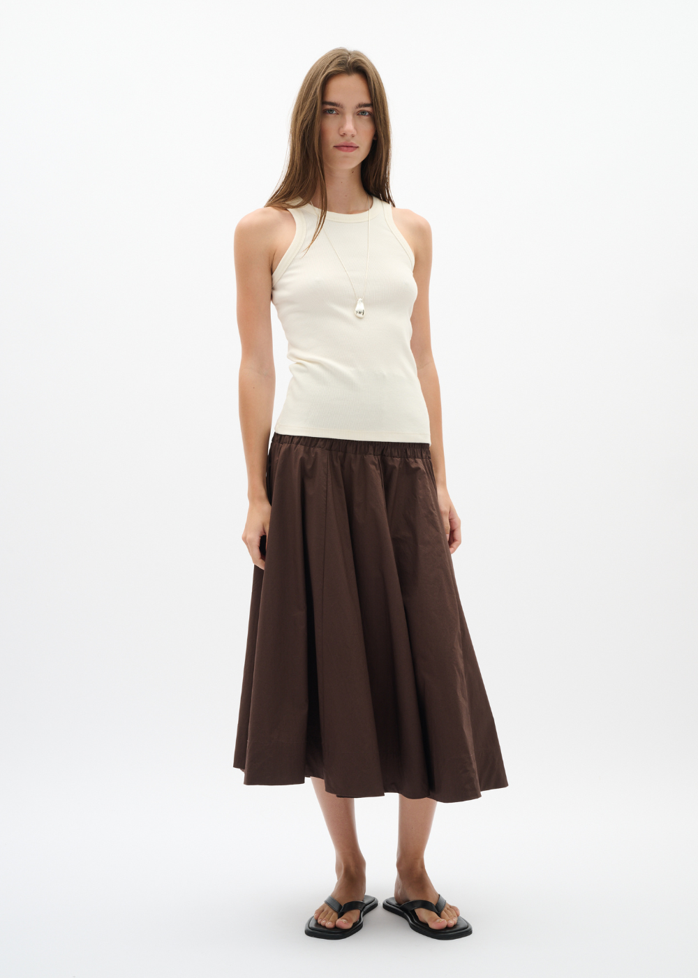 Raven Skirt - Coffee Bean - InWear Canada - Danali - 30112501