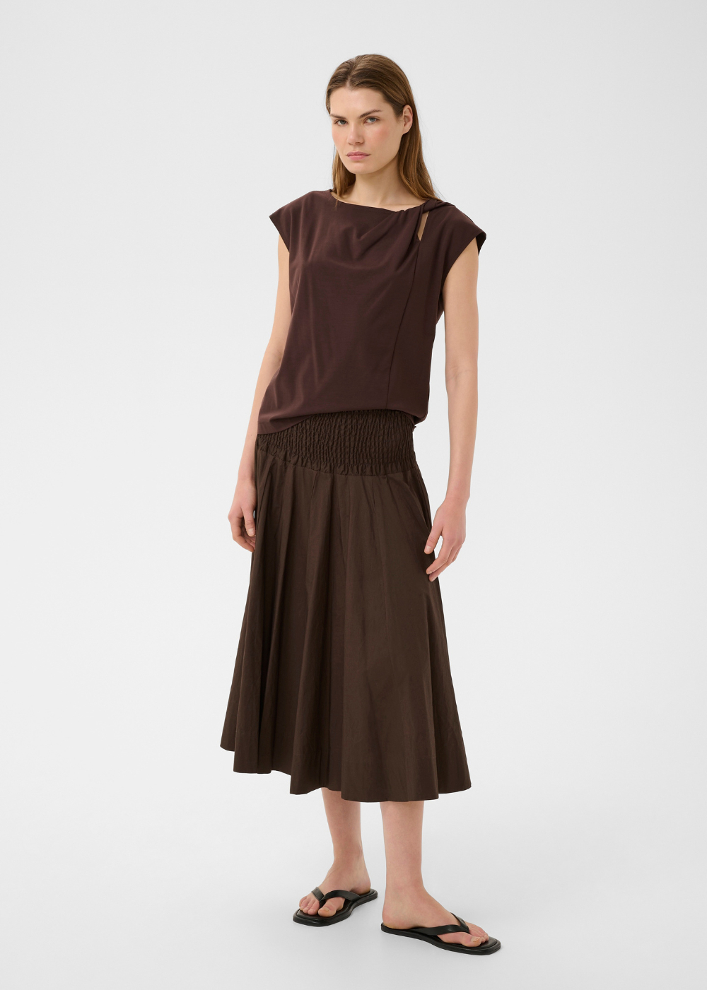 Raven Skirt - Coffee Bean - InWear Canada - Danali - 30112501