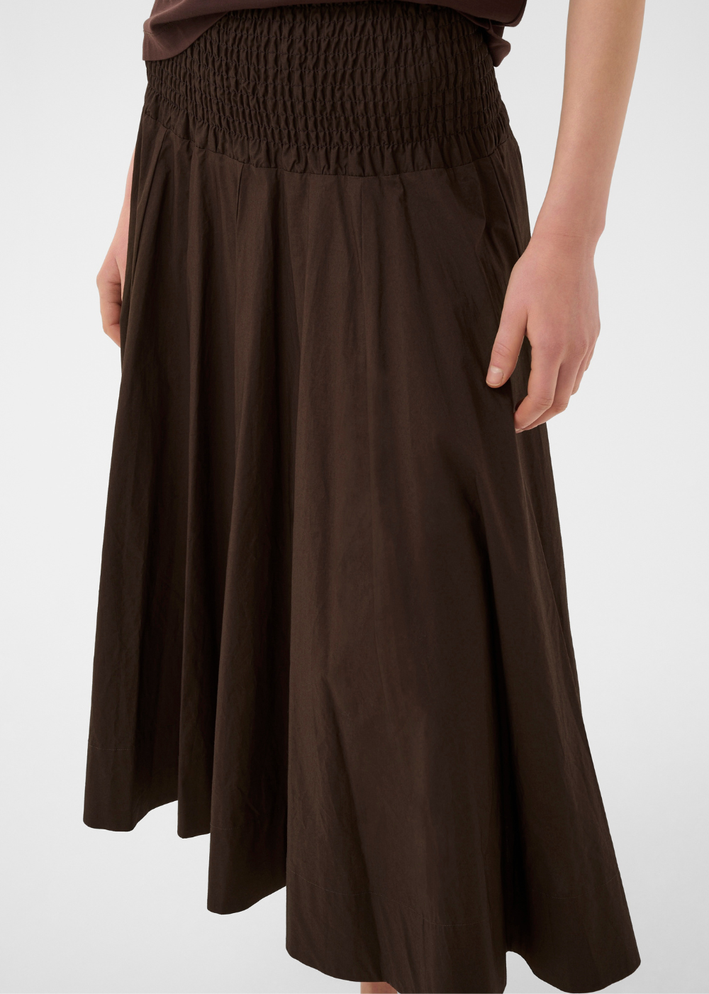 Raven Skirt - Coffee Bean - InWear Canada - Danali - 30112501