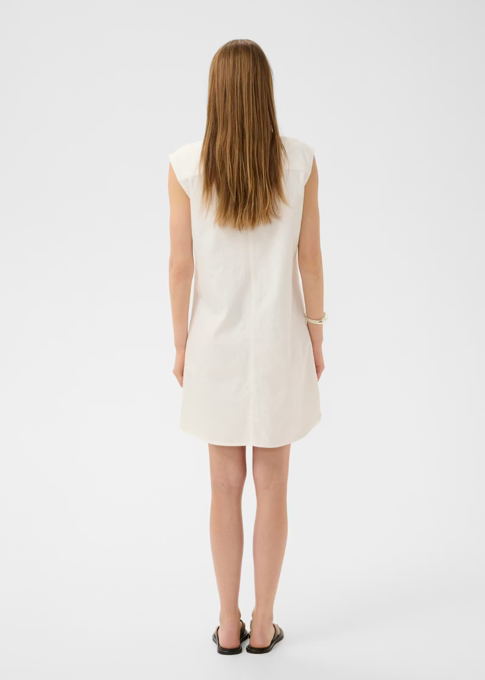 Elly Denim Dress - Pure White - InWear Canada - Danali - 30112550