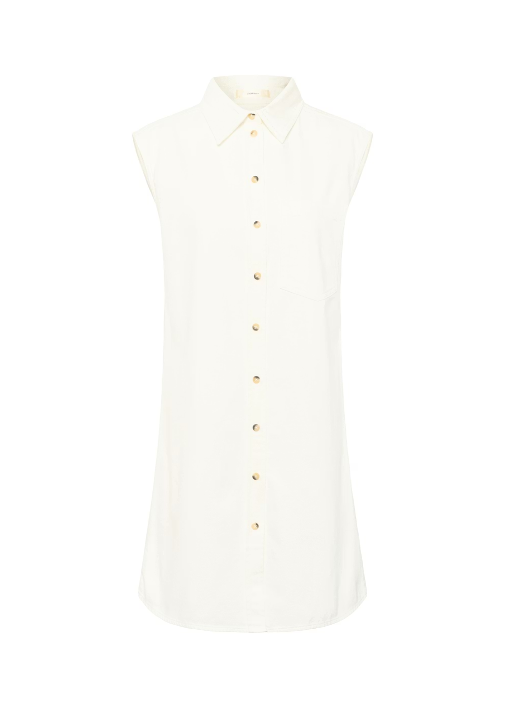 Elly Denim Dress - Pure White - InWear Canada - Danali - 30112550