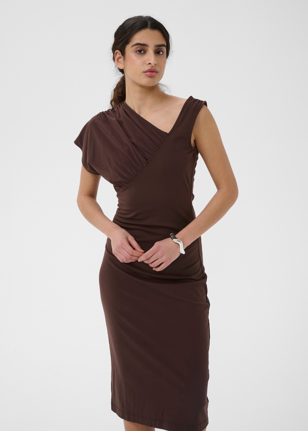 Pennie Dress - Coffee Bean - InWear Canada - Danali - 30112576