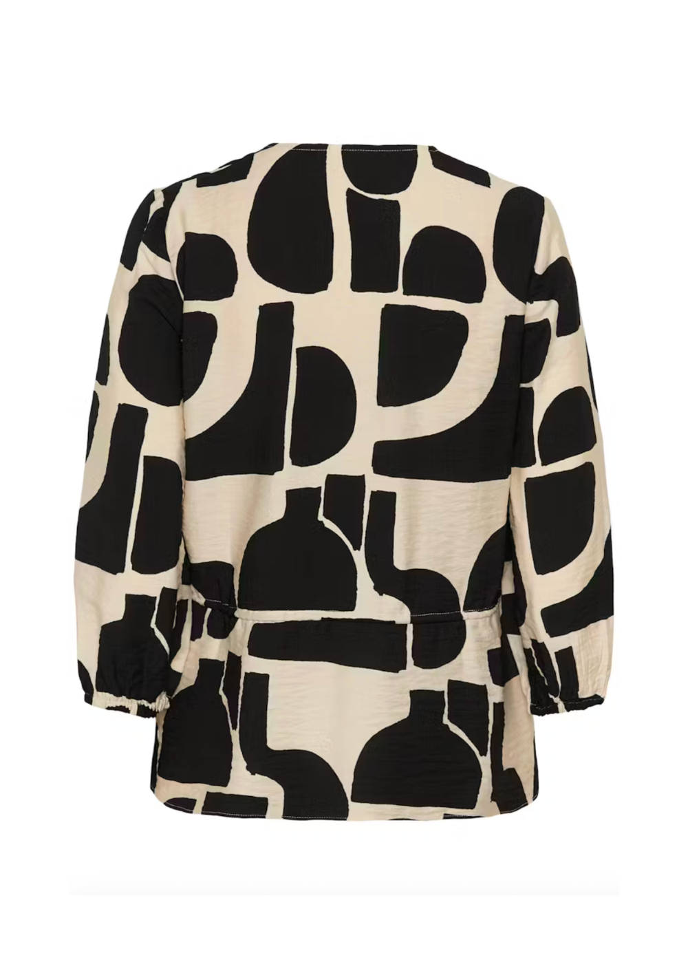 Lynn V-Neck Blouse - Black - InWear Canada - Danali - 30112582