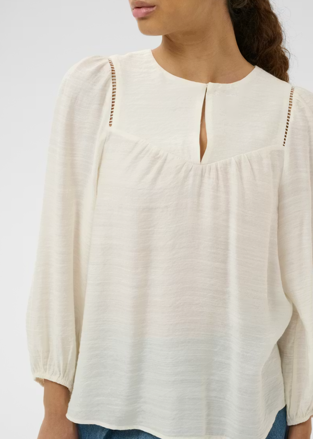 Linnis Blouse - Whisper White - InWear Canada - Danali - 30112587