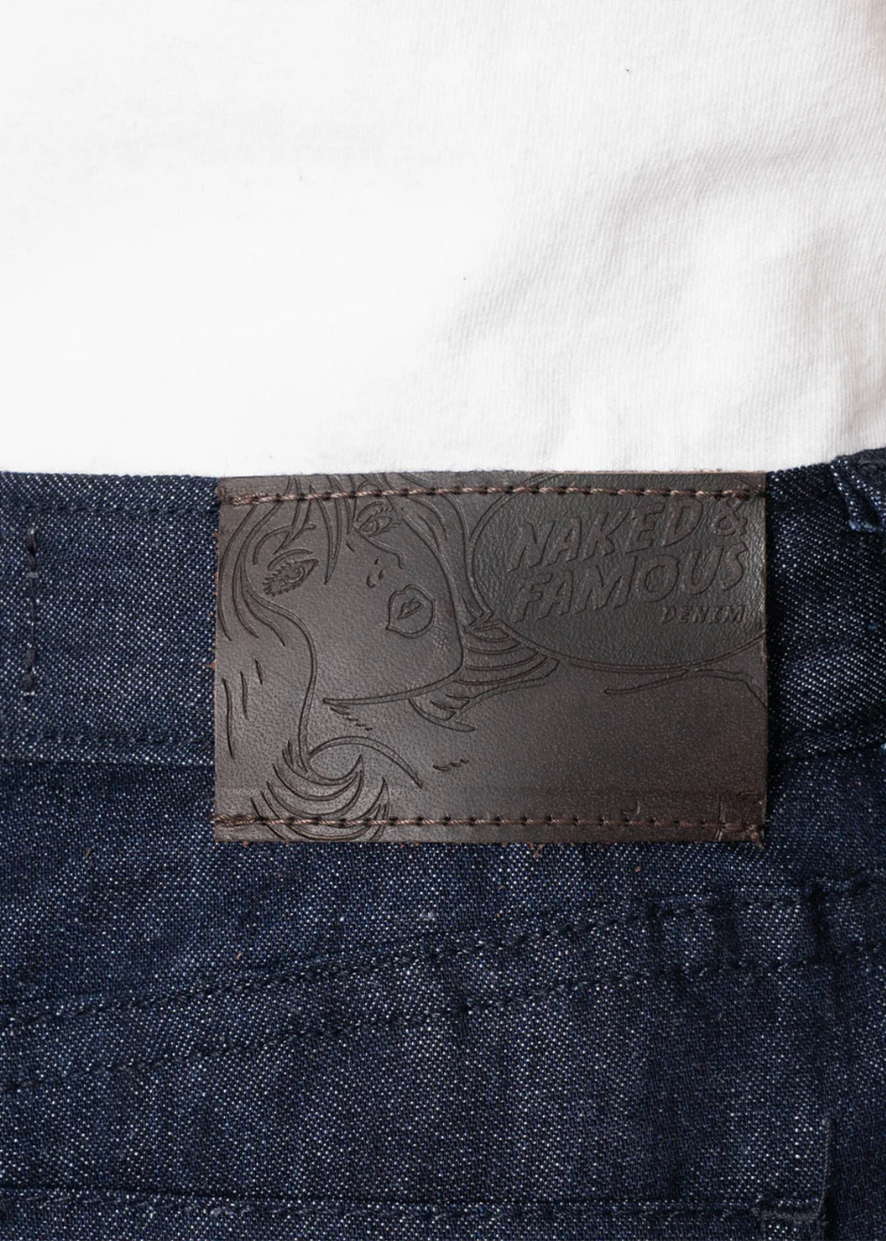 Bestie Jean - Linen + Cotton Blend - Indigo - Naked and Famous Denim Canada - Danali - 301137629-IND