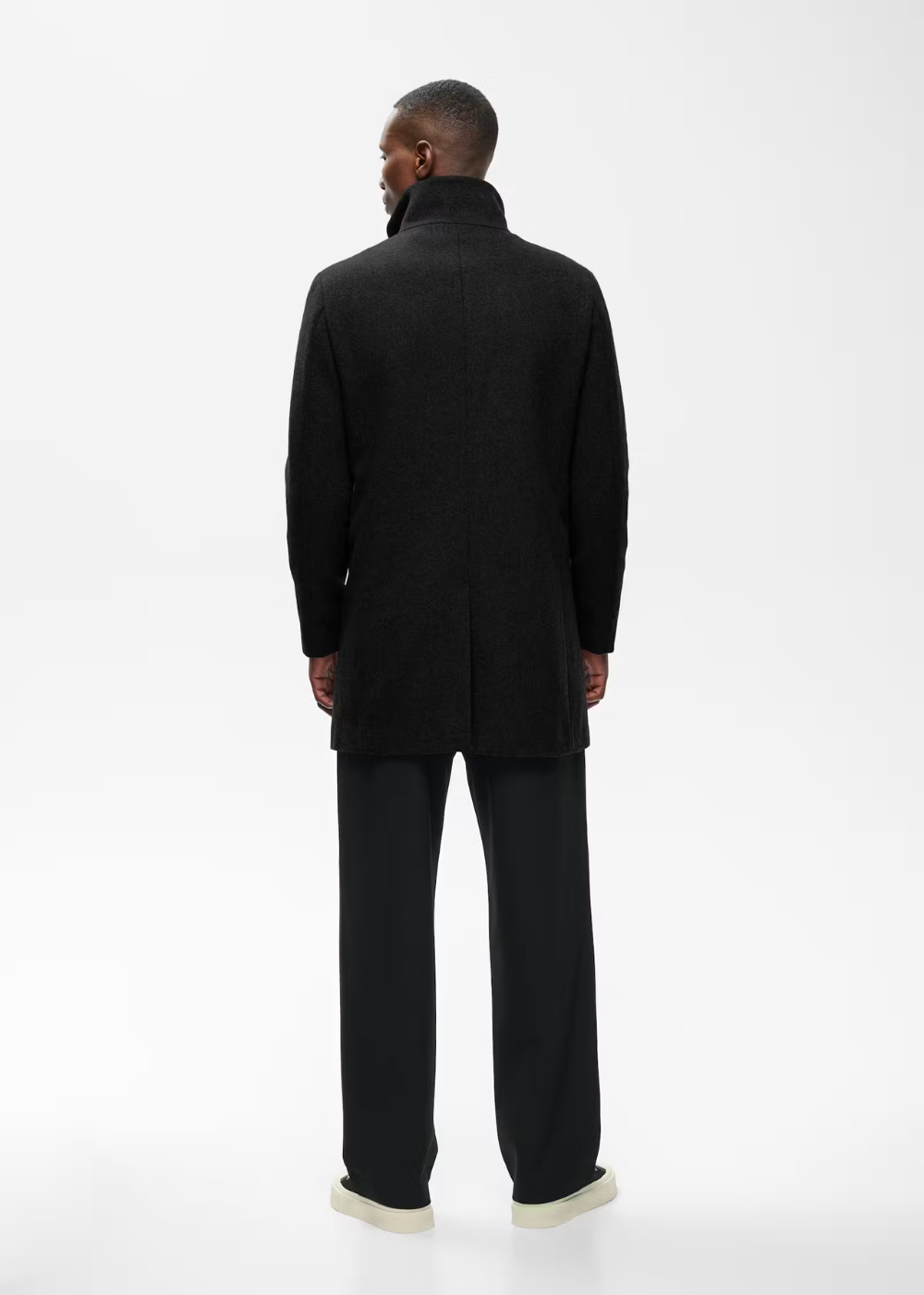 Matinique Harvey Classic Wool Coat - Black - Matinique Canada - Danali