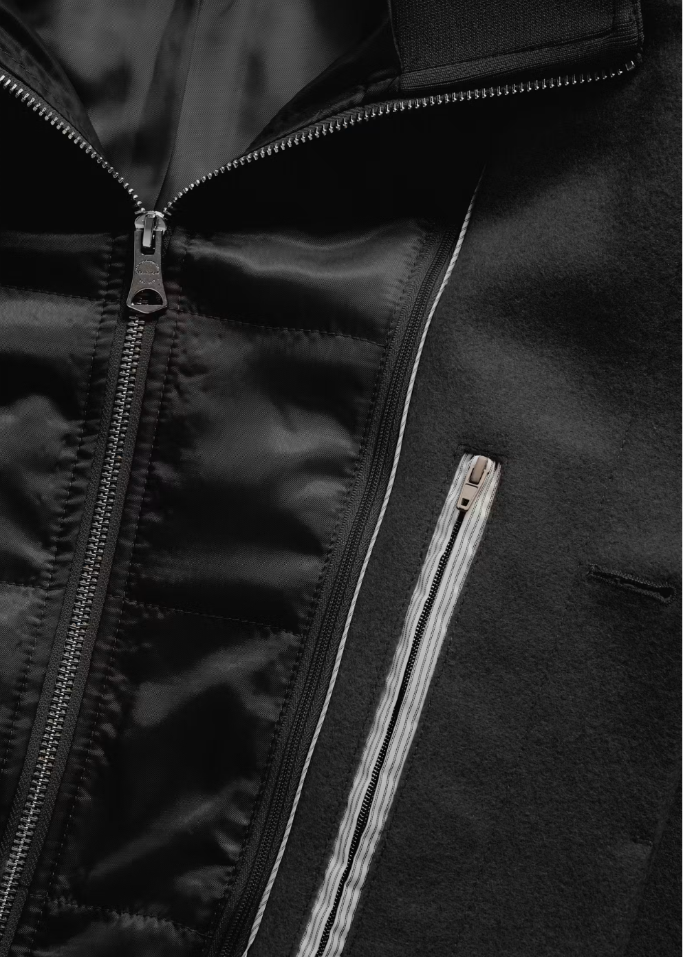 Matinique Harvey Classic Wool Coat - Black - Matinique Canada - Danali