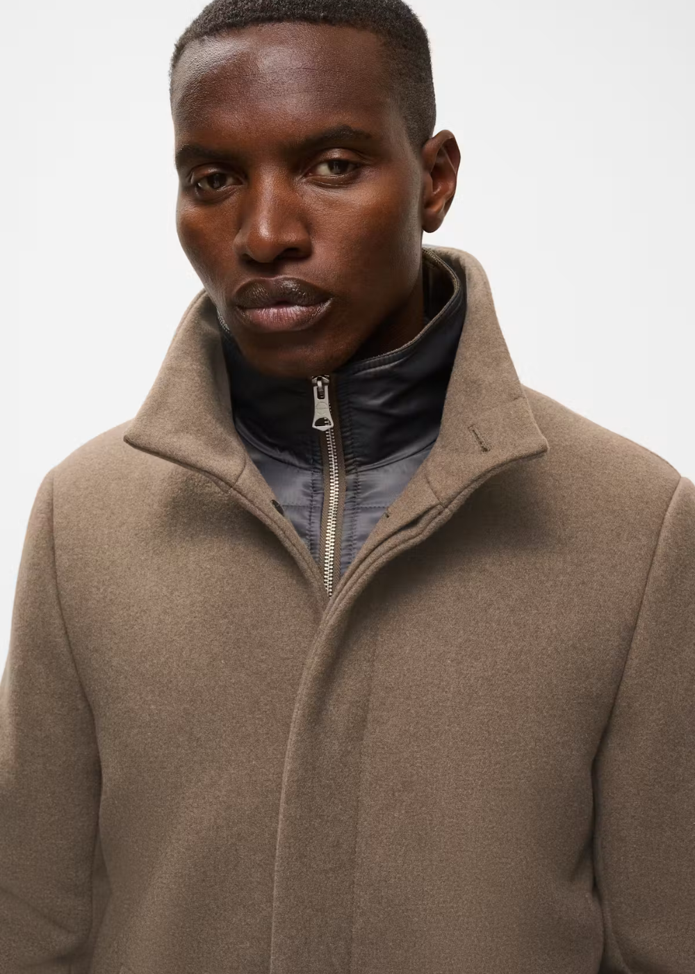 30203845 Matinique Harvey Classic Wool Coat - Walnut - Matinique Canada - Danali