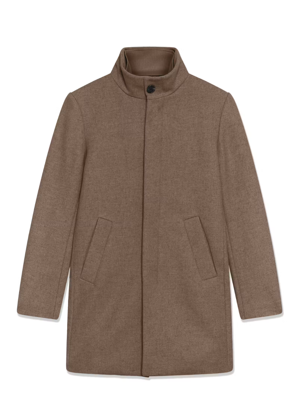 30203845 Matinique Harvey Classic Wool Coat - Walnut - Matinique Canada - Danali