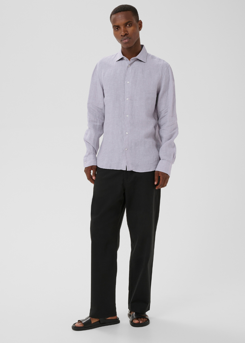 Marc Linen Shirt - Lavender Aura - Matinique Canada - Danali - 30205841
