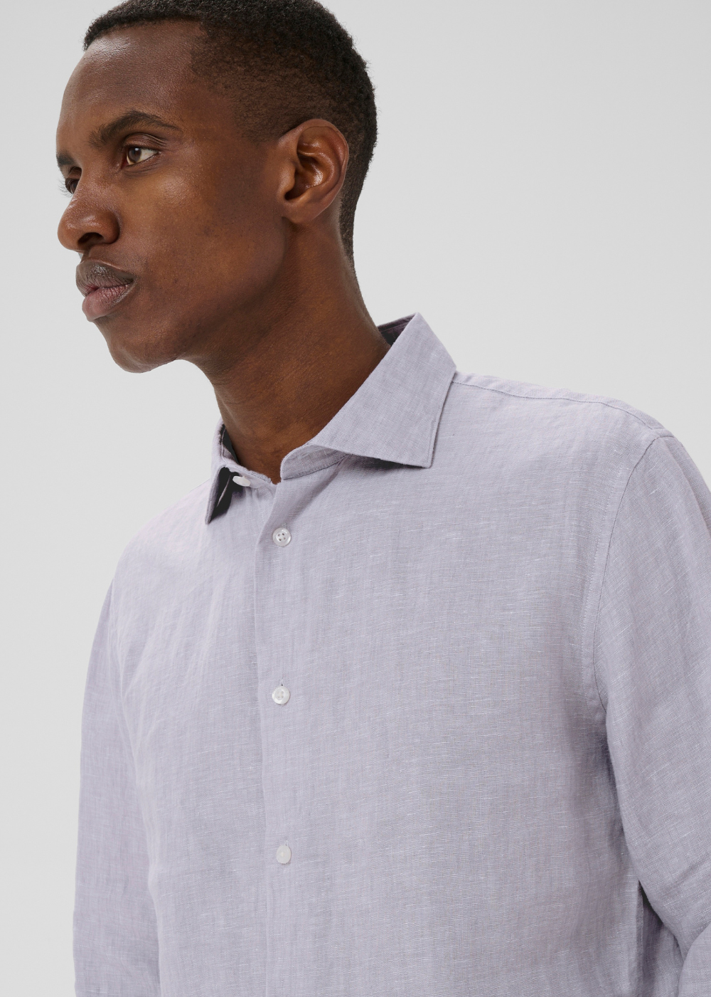 Marc Linen Shirt - Lavender Aura - Matinique Canada - Danali - 30205841