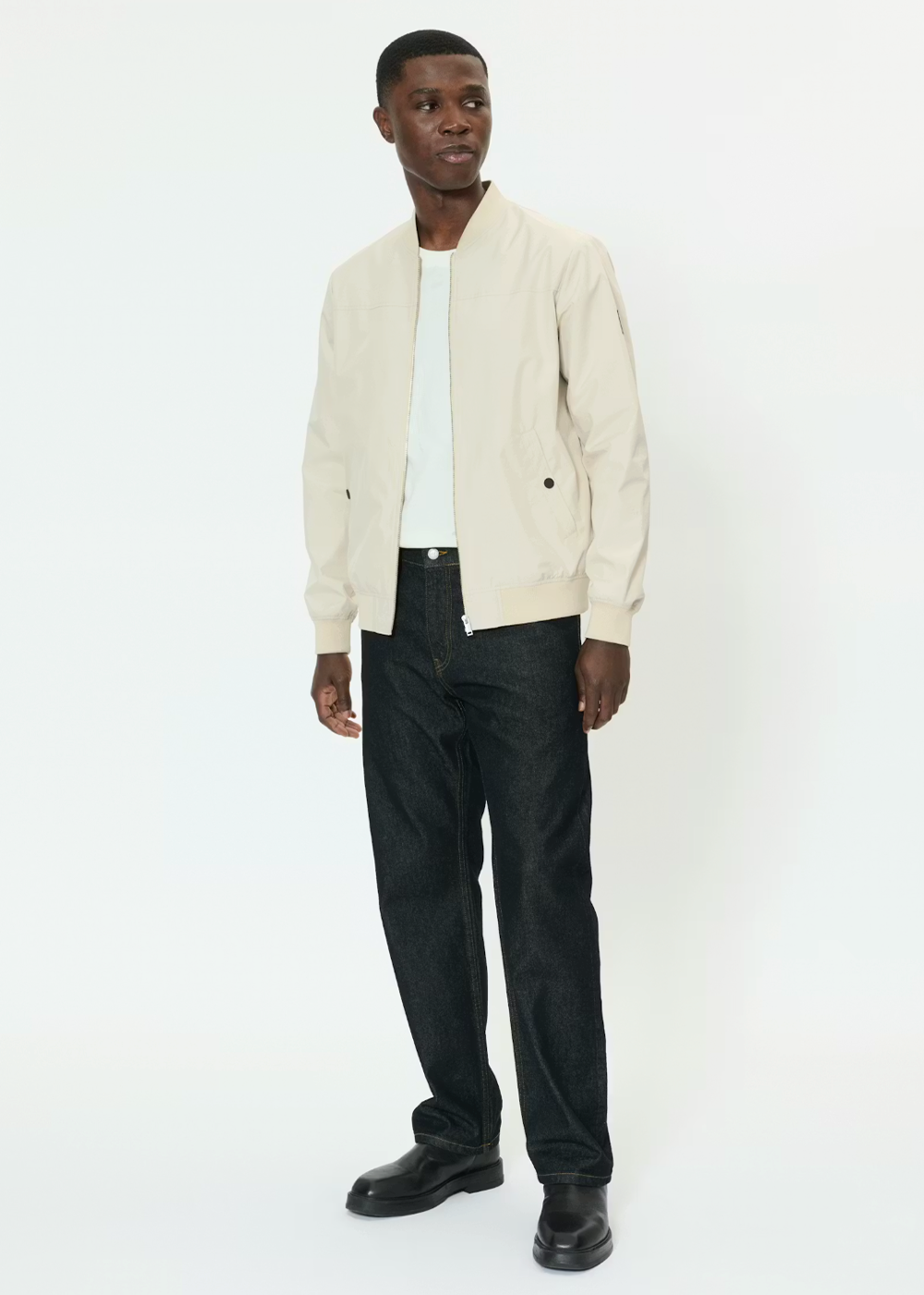 Clay Bomber Jacket - Fog - Matinique Canada - Danali - 30205869