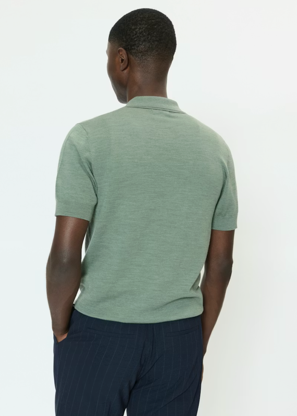 Knit Polo - Sea Spray Melange - Matinique Canada - Danali - 30205874