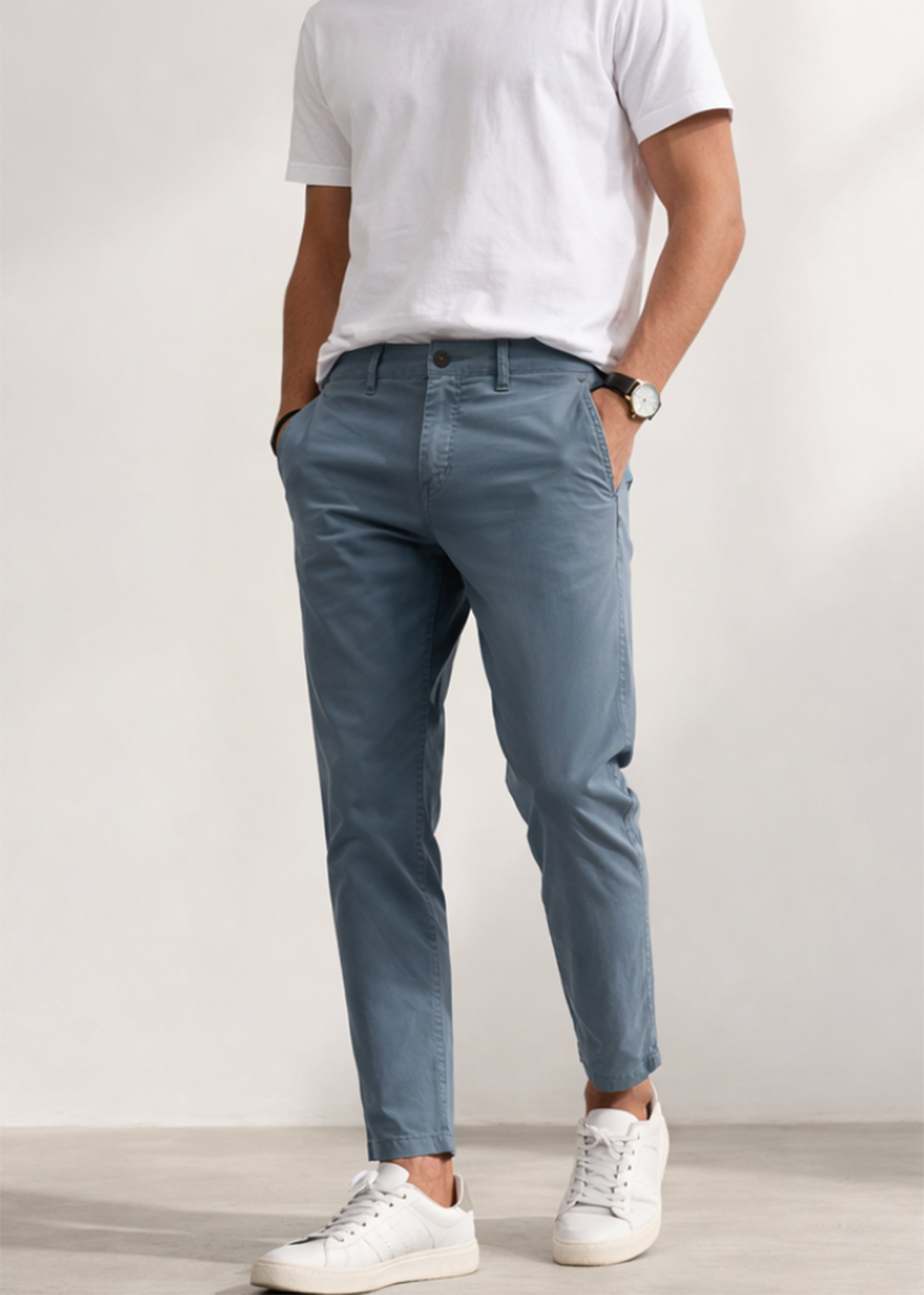 Brent Chino Pant - Stormy Weather - Matinique Canada - Danali - 30207455