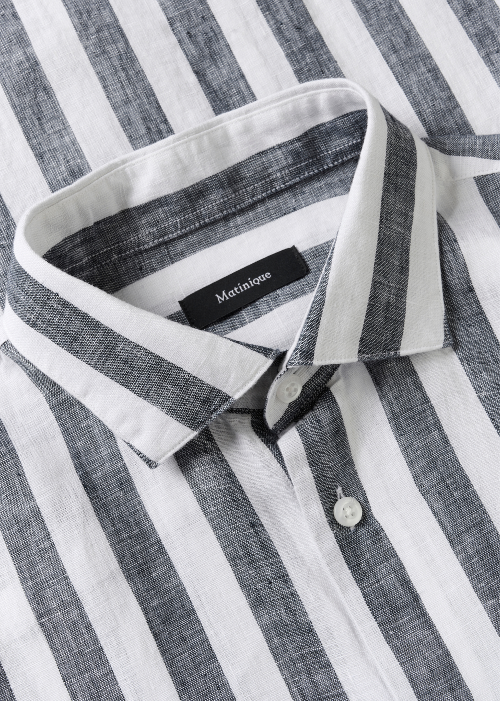 Marc Linen Shirt - Dark Navy - Matinique Canada - Danali - 30207874