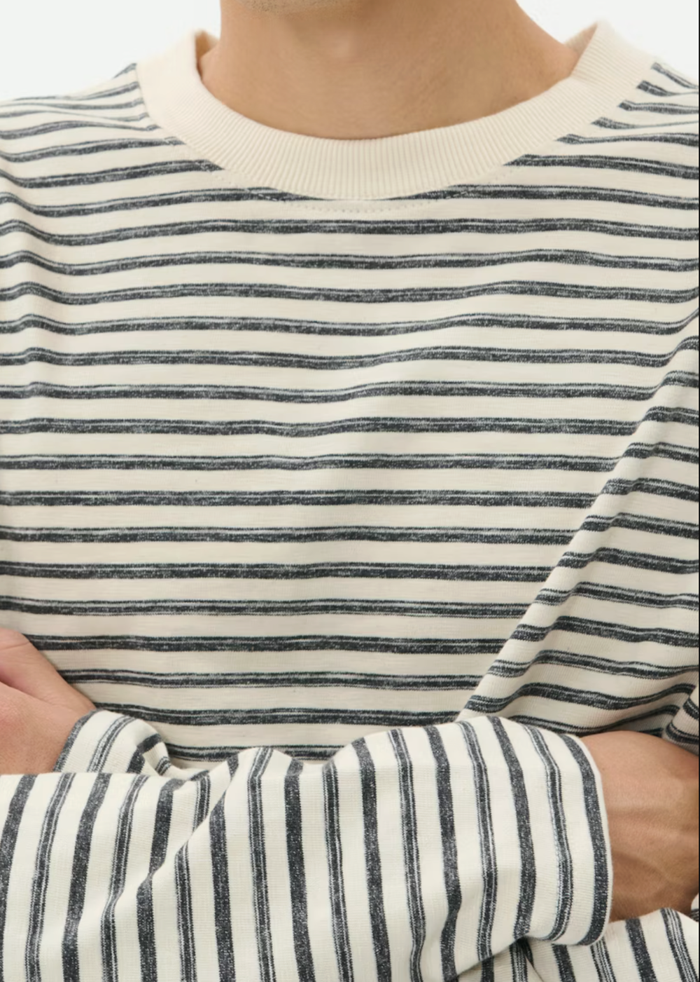 Kai Heritage Stripe T-Shirt - Sea Spray - Matinique Canada - Danali - 30208592