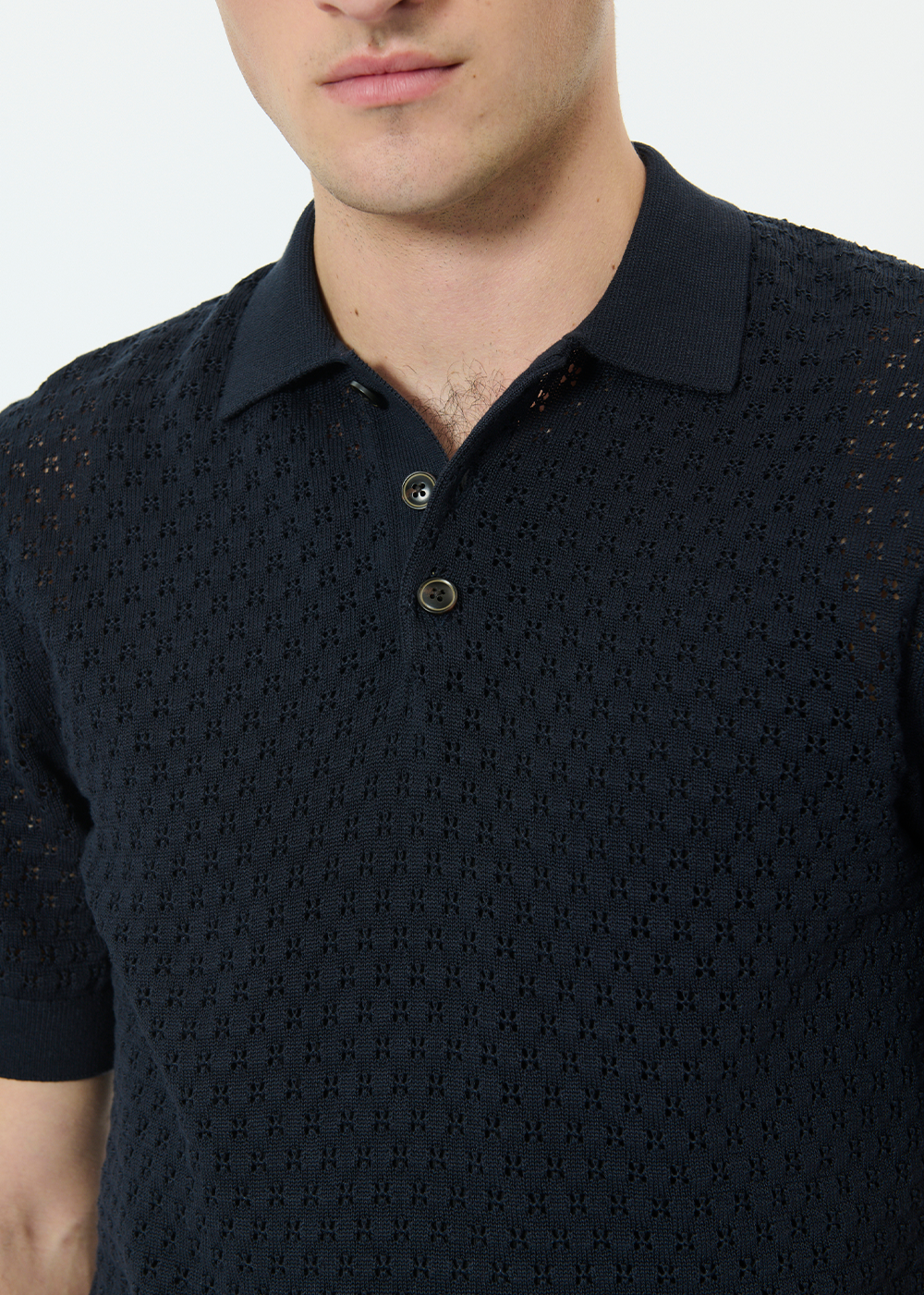 Heritage Knit Polo - Dark Navy - Matinique Canada - Danali - 30208929