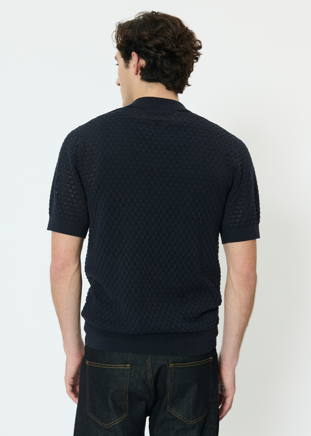 Heritage Knit Polo - Dark Navy - Matinique Canada - Danali - 30208929