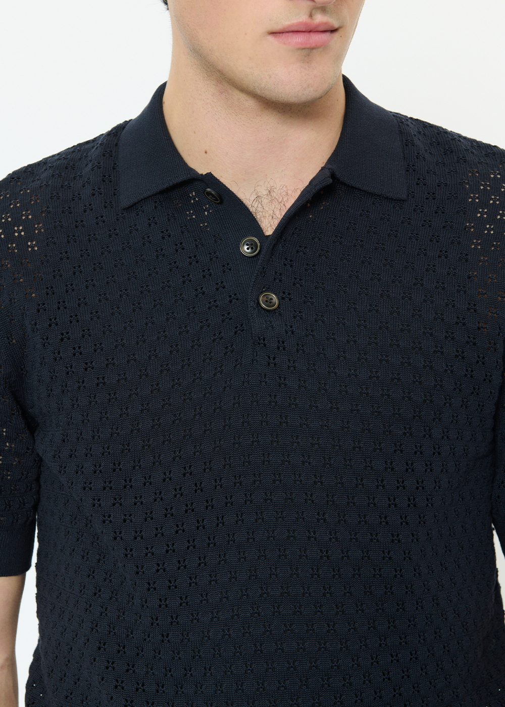 Heritage Knit Polo - Dark Navy - Matinique Canada - Danali - 30208929