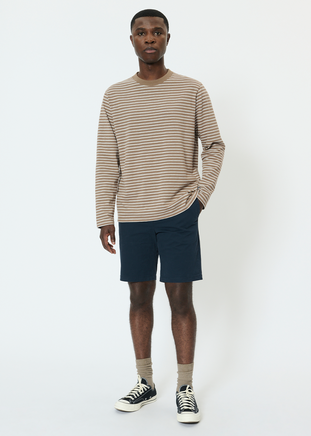 Levo Chino Short - Dark Navy - Matinique Canada - Danali - 30208983