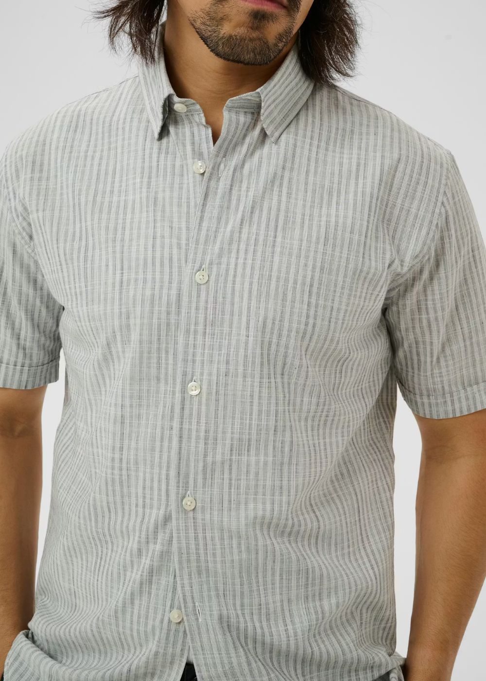 Trostol Short Sleeve Shirt - Dark Navy - Matinique Canada - Danali - 30209102