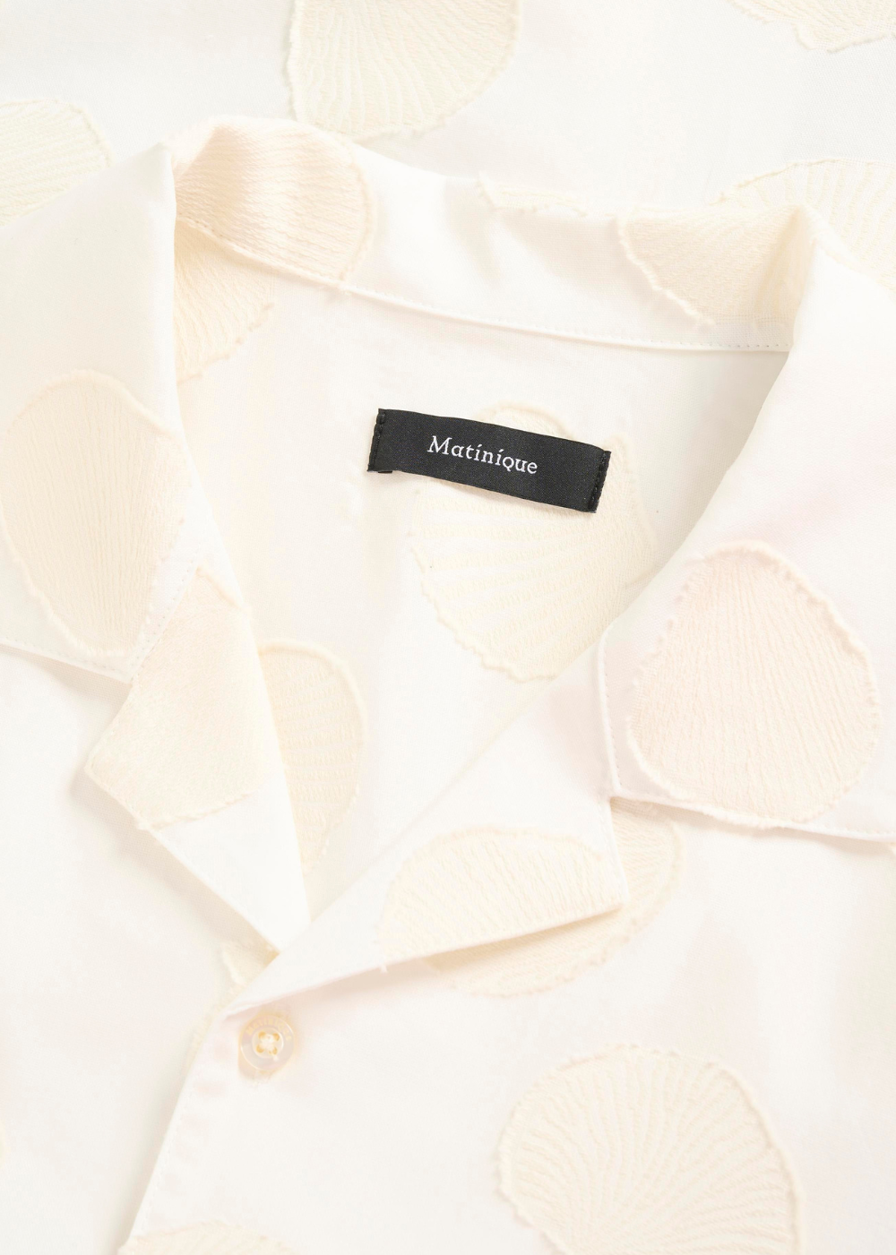Klampo Short Sleeve Shirt - Vanilla Ice - Matinique Canada - Danali - 30209107