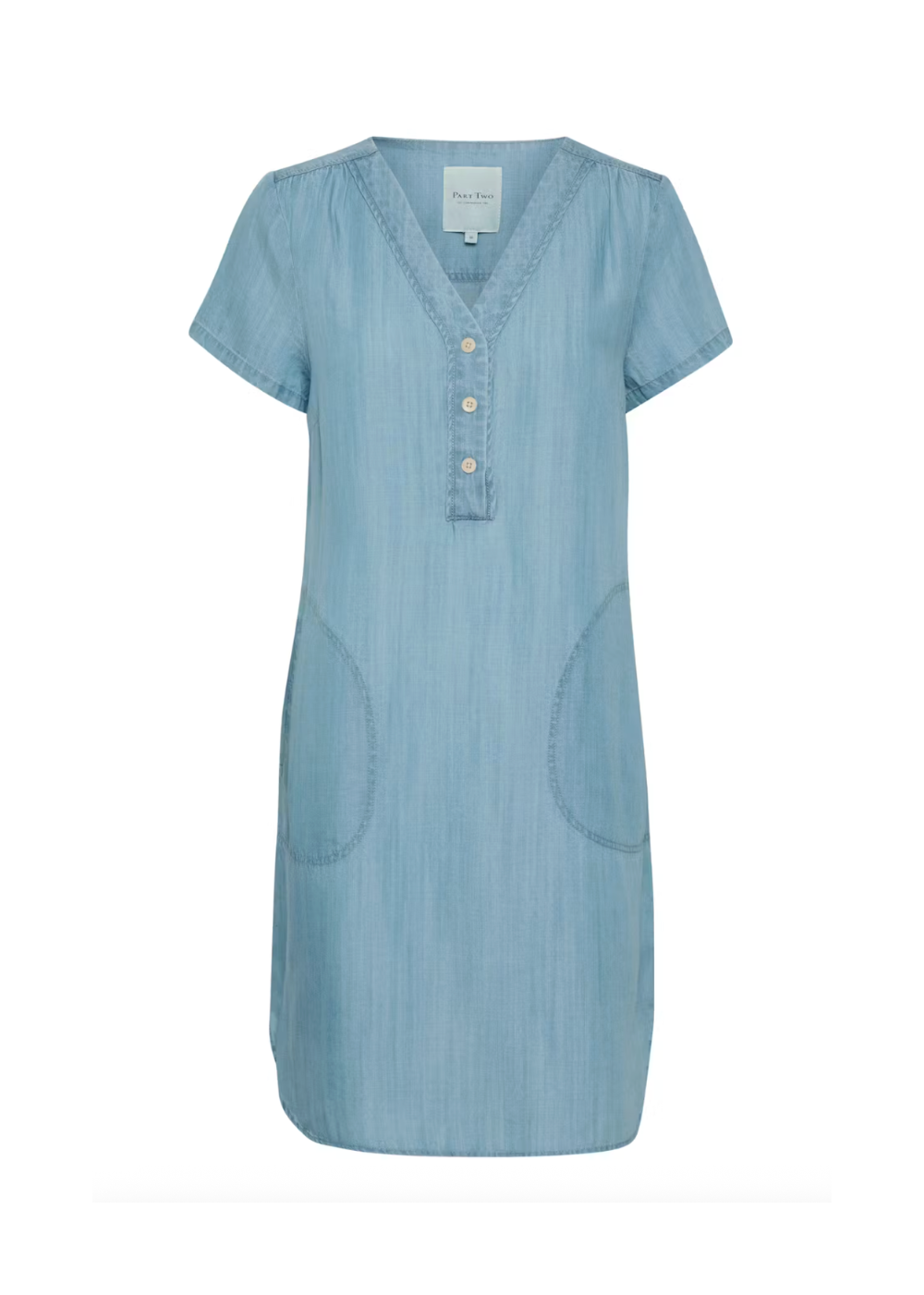 Kaminas Dress - Medium Blue Denim - Part Two Canada - Danali - 30306740