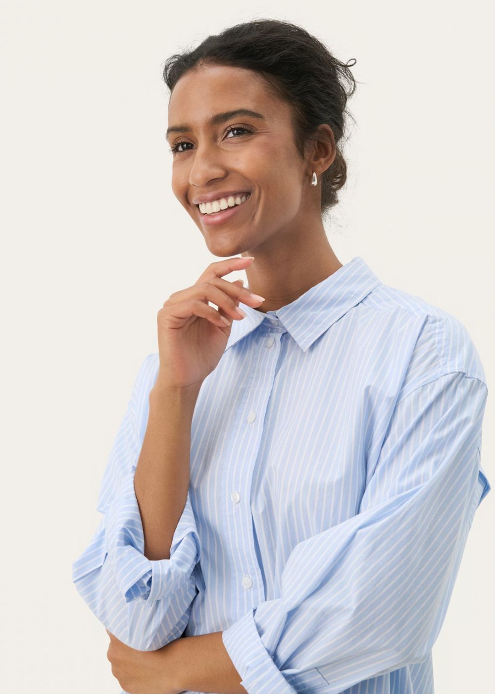 Savanna Shirt - Blue Stripe - Part Two Canada - Danali - 30308535