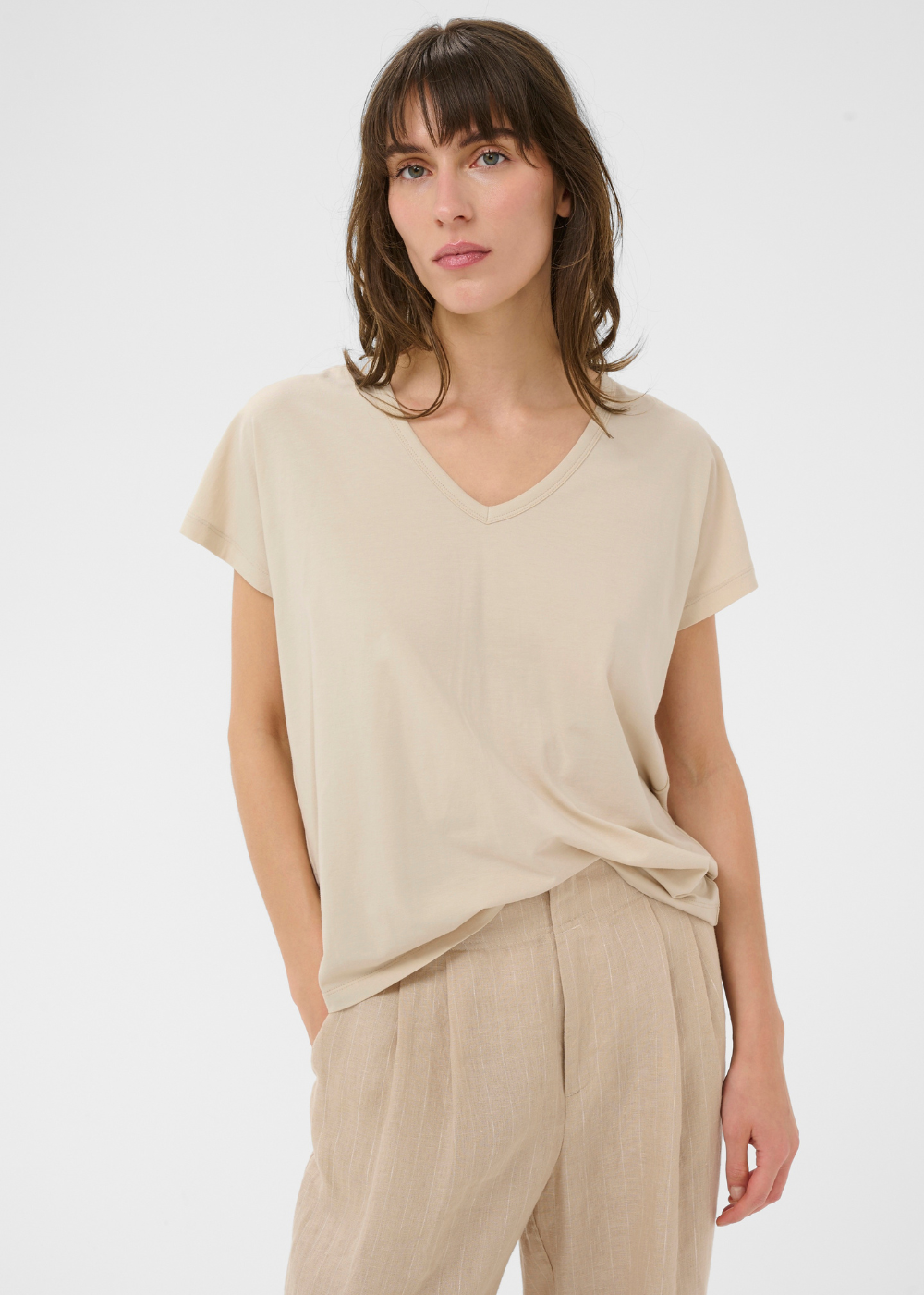 Evenye T-Shirt - Oatmeal - Part Two Canada - Danali -30308567