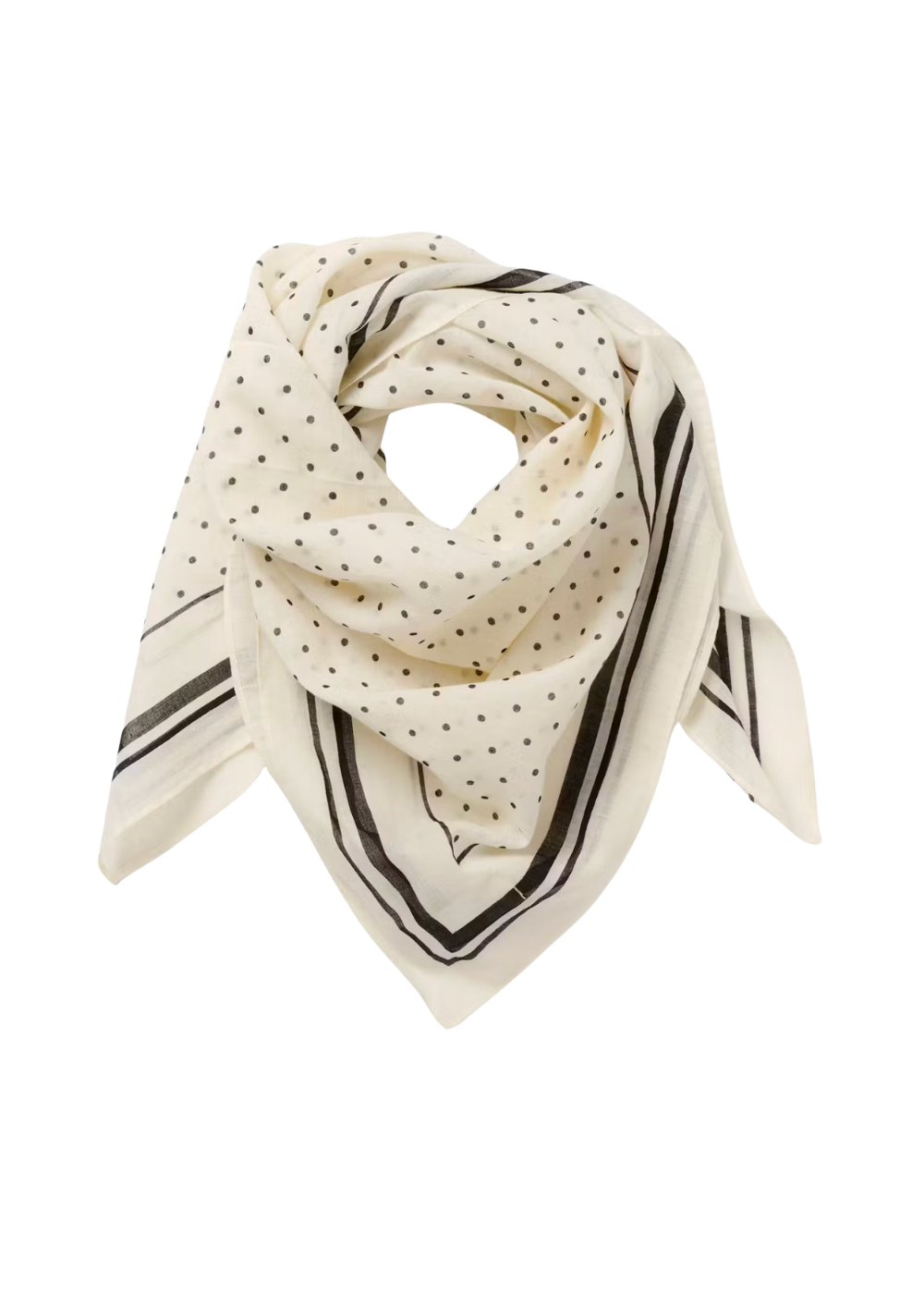 Phi Scarf - Black Dot Print - Part Two Canada - Danali - 30309304
