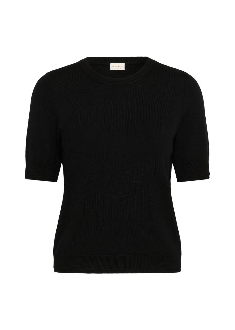 Natanya SS Sweater - Black - Part Two Canada - Danali - 30309791