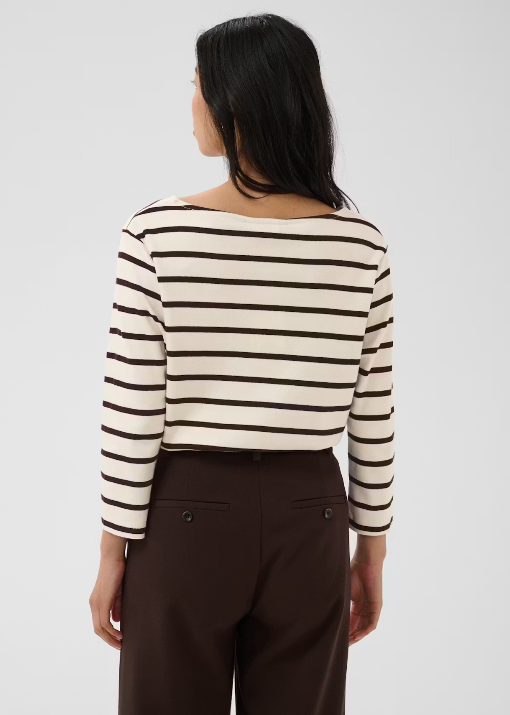 Nela T-Shirt - Mole Stripe - Part Two Canada - Danali - 30309864