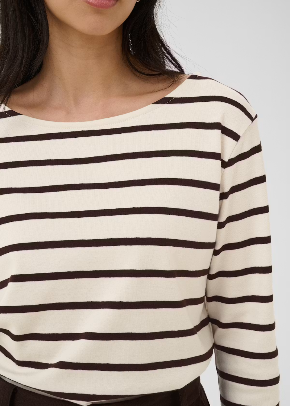 Nela T-Shirt - Mole Stripe - Part Two Canada - Danali - 30309864