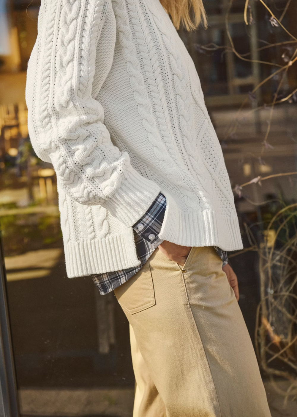 Ziva Sweater - Whisper White - Part Two Canada - Danali - 30310302