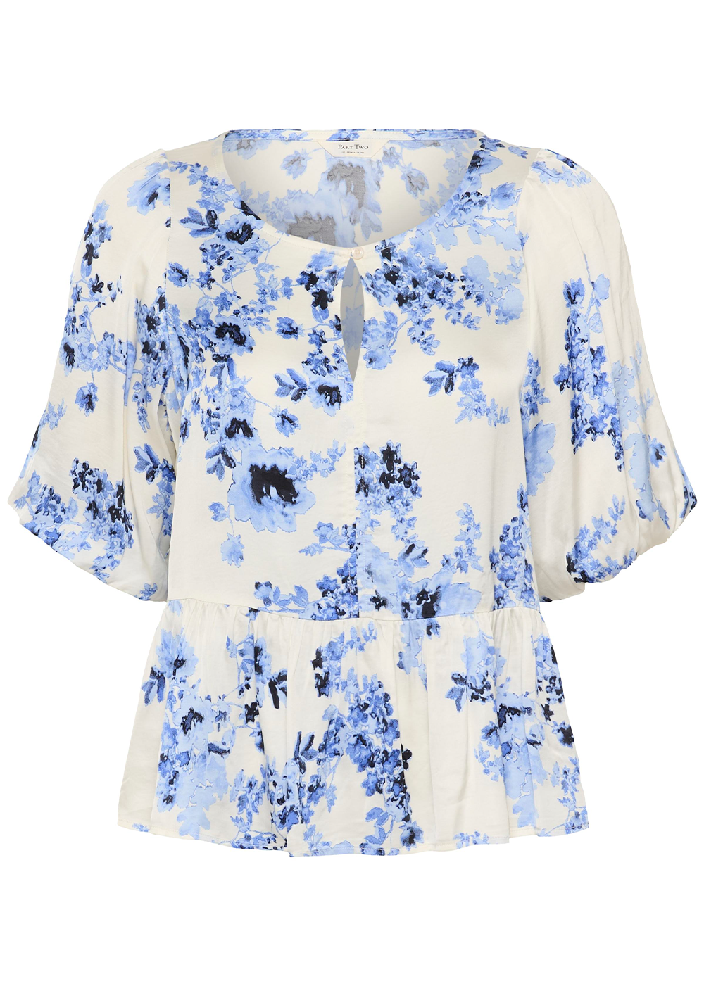 Azelia Blouse - Blue Shadow Flower - Part Two Canada - Danali - 30310421-033