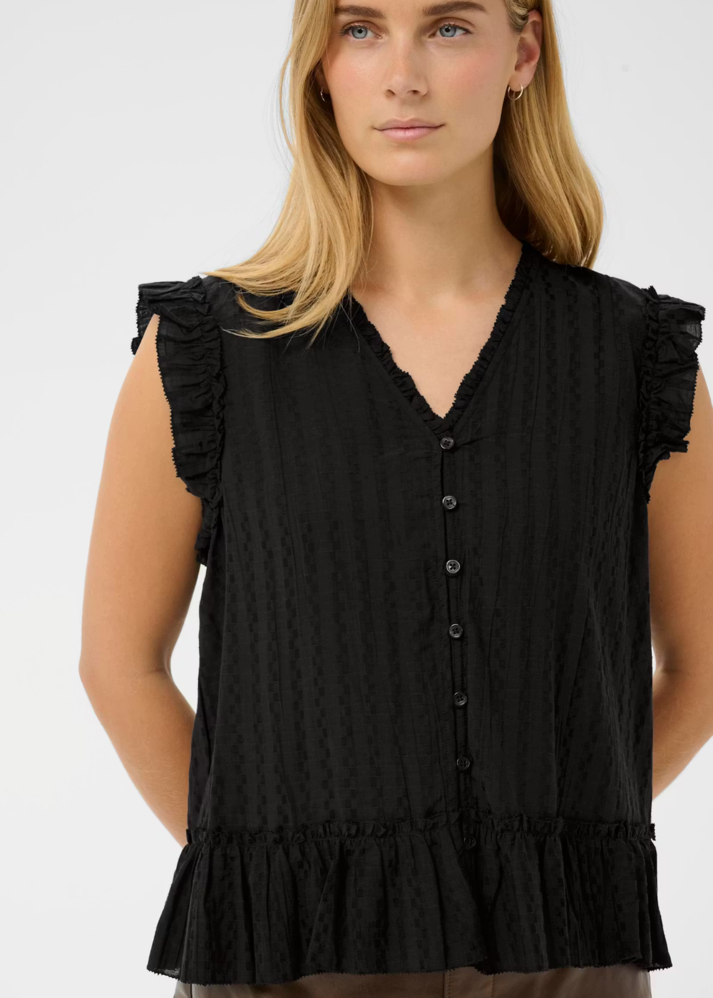 Aneka Blouse - Black - Part Two Canada - Danali - 30310456