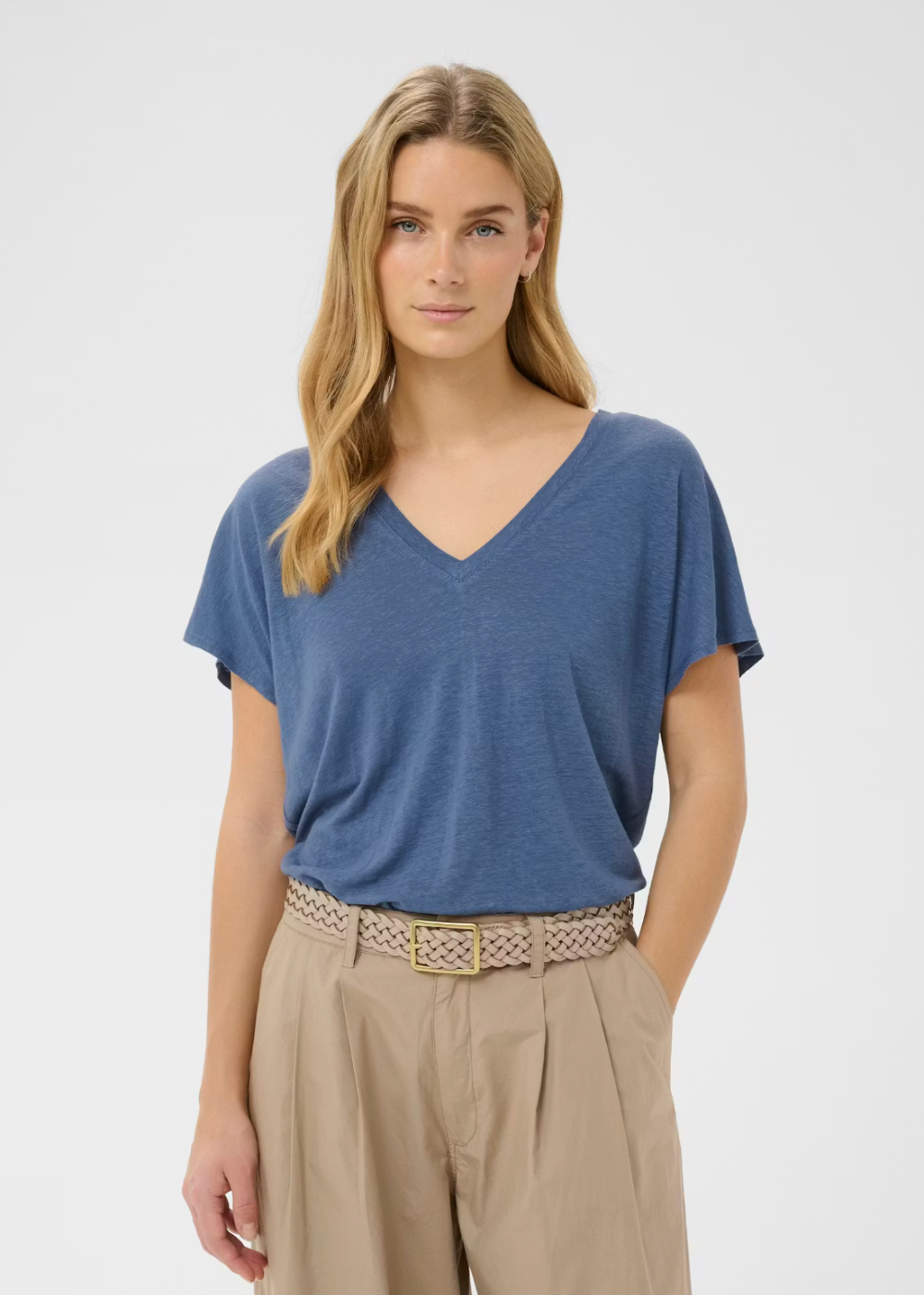 Axelines T-Shirt - Blue Indigo - InWear Canada - Danali - 30310495