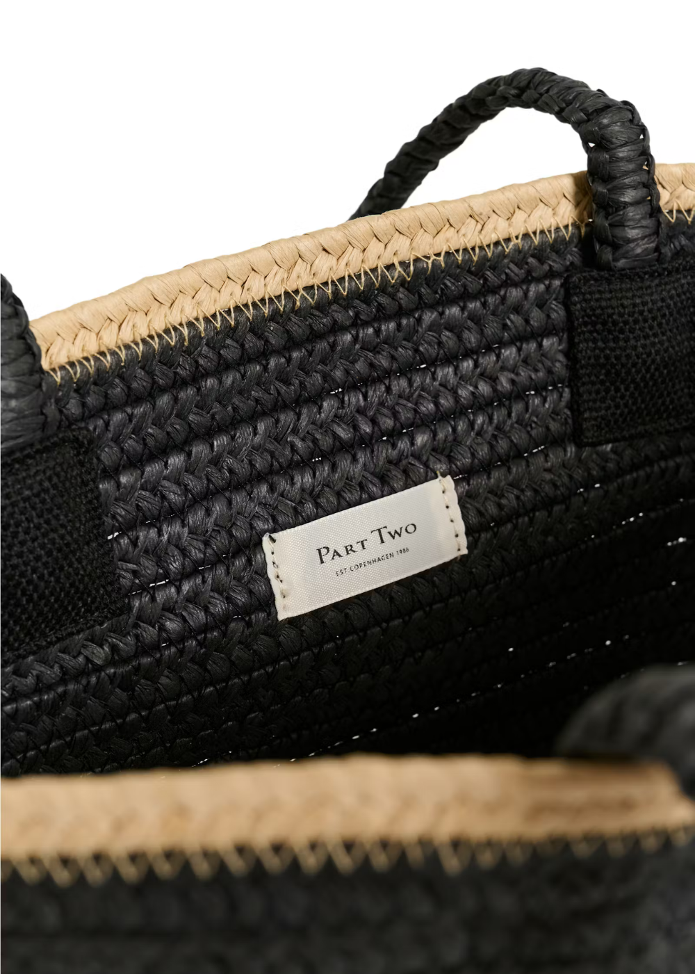 Bigge Bag - Black/Natural - Part Two Canada - Danali - 30310598