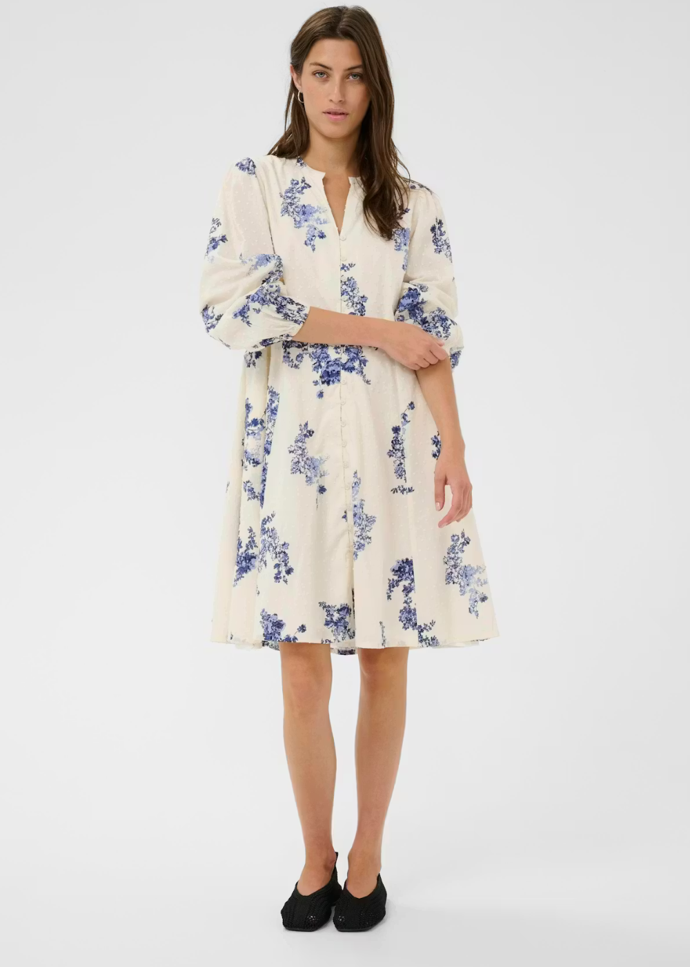 Avira Dress - Blue Shadow Flower - Part Two Canada - Danali - 30310662